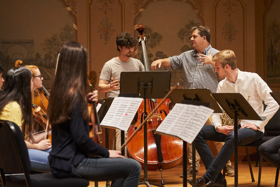 Proben Cleveland Orchestra (c) Roger Mastroianni