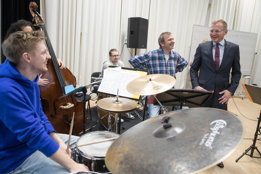 Big Band Probe mit LH Stelzer (c) Wakolbinger