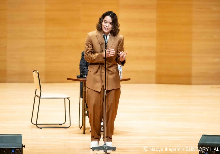 Wataru Mukai gewinnt Yasushi Akutagawa Suntory Award for Music Composition (c) Naoya Ikegami / Suntory Hall