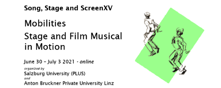 Logo: Song, Stage, Screen XV, Salzburg and Linz